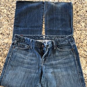 7 for All Mankind flare jeans